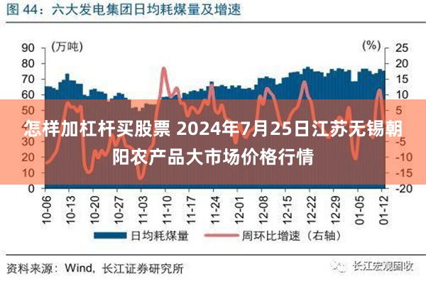 怎样加杠杆买股票 2024年7月25日江苏无锡朝阳农产品大市场价格行情