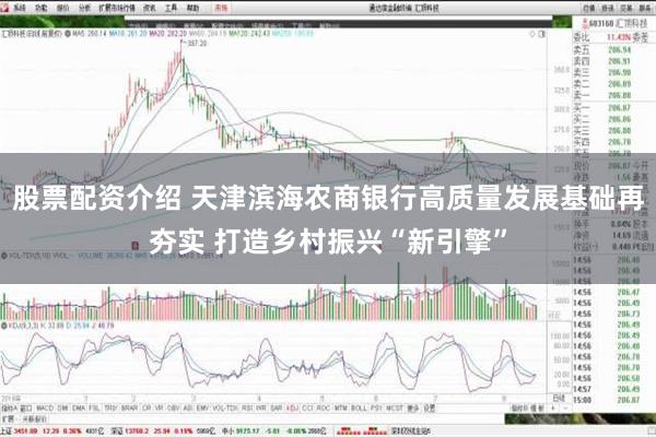 股票配资介绍 天津滨海农商银行高质量发展基础再夯实 打造乡村振兴“新引擎”