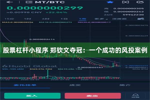 股票杠杆小程序 郑钦文夺冠：一个成功的风投案例