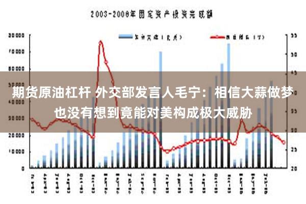 期货原油杠杆 外交部发言人毛宁：相信大蒜做梦也没有想到竟能对美构成极大威胁