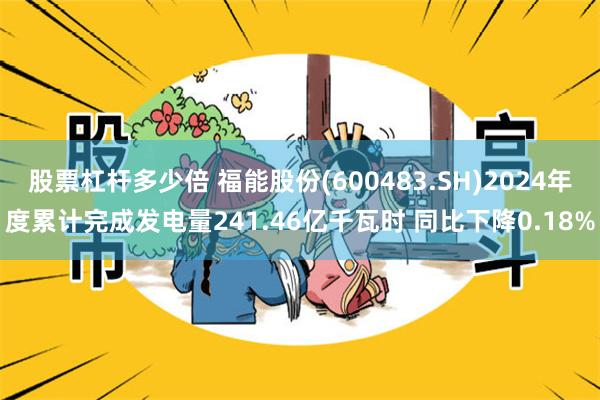 股票杠杆多少倍 福能股份(600483.SH)2024年度累计完成发电量241.46亿千瓦时 同比下降0.18%