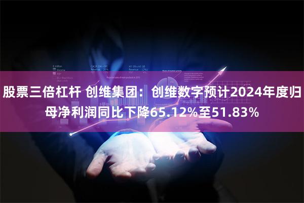 股票三倍杠杆 创维集团：创维数字预计2024年度归母净利润同比下降65.12%至51.83%